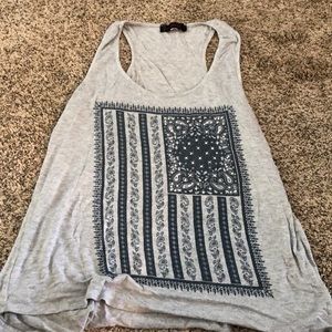 American Flag tank top